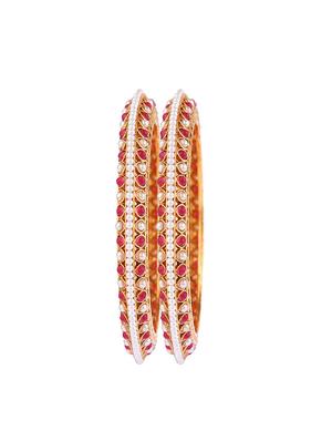 gold plated bangle - 17599757 - Standard Image - 3