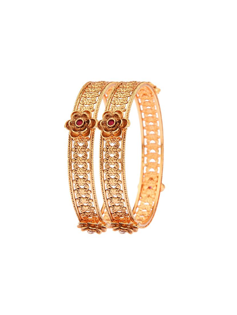 gold plated bangle - 17599768 - Zoom Image - 1
