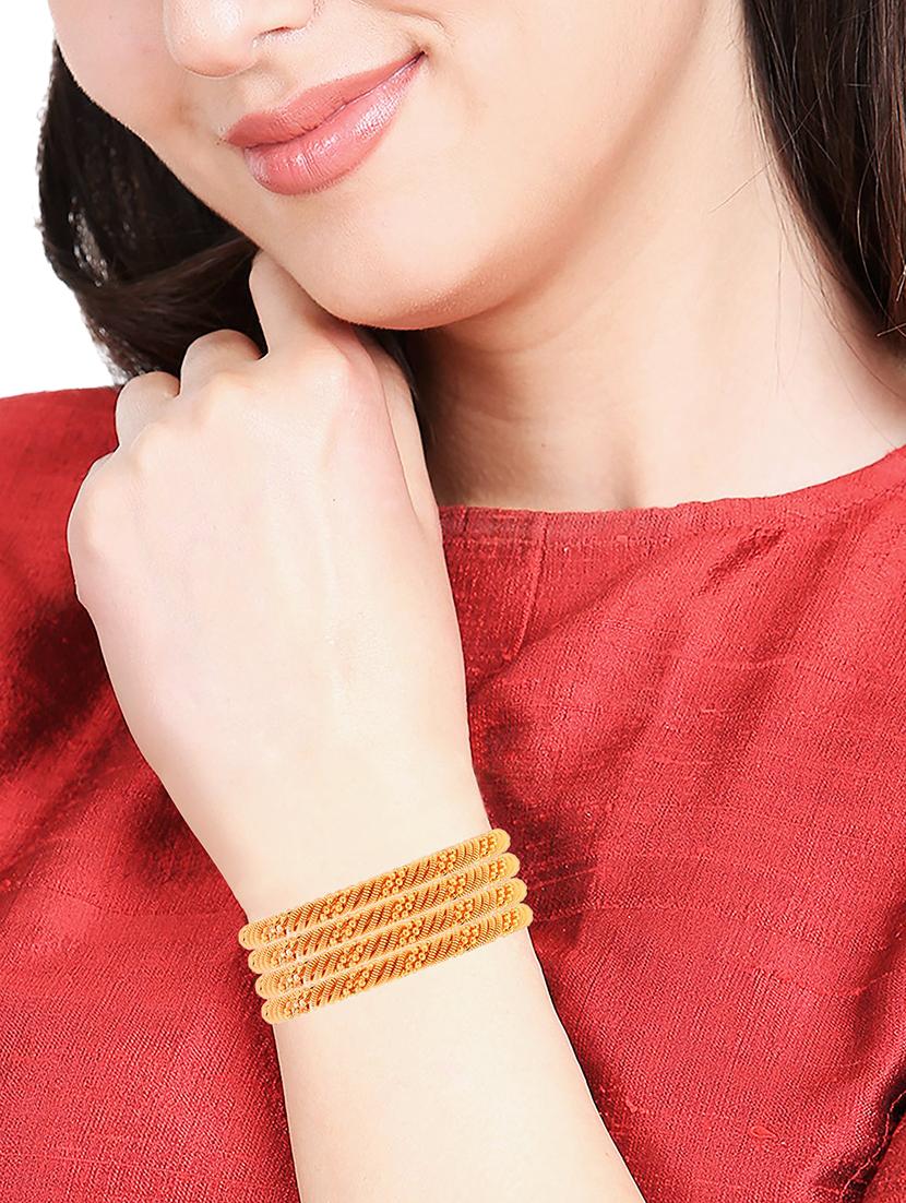 gold plated bangle - 17599770 - Zoom Image - 2