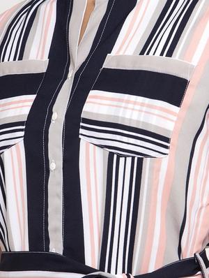 striped maxi dress - 17600019 - Standard Image - 4