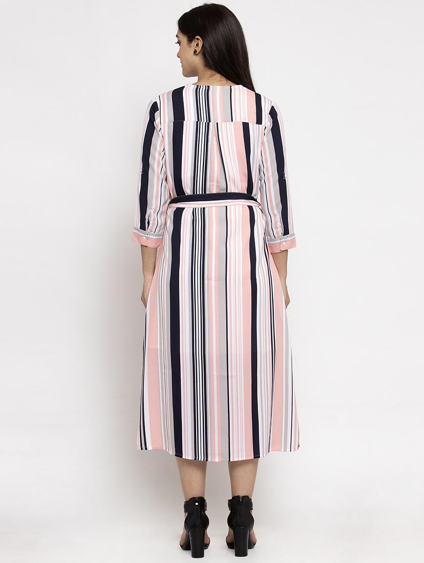 striped maxi dress - 17600019 - Zoom Image - 3