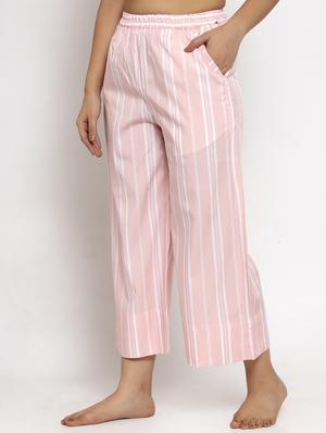high rise striped palazzo - 17600081 - Standard Image - 2
