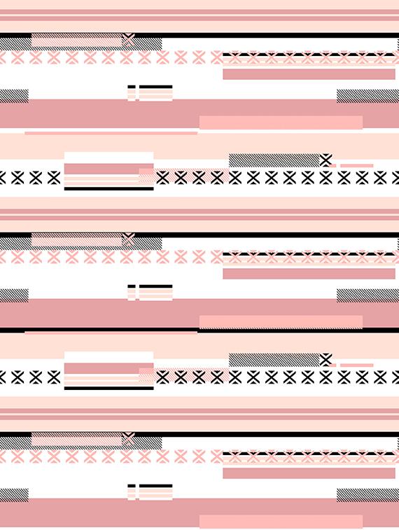 mysterious double bedsheet set king size 180 tc cotton pink colour - 17600375 - Zoom Image - 3