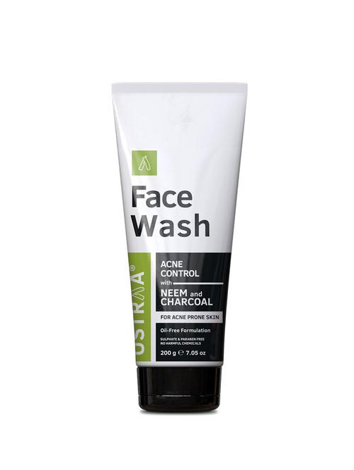 ustraa face wash-neem & charcoal-200g - 17600483 -  Standard Image - 0