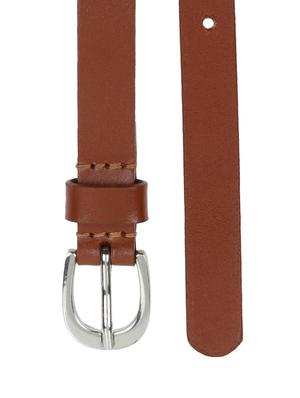 brown leather belt - 17601422 - Standard Image - 3