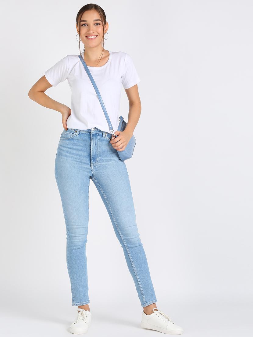 round neck solid tee - 17601530 - Zoom Image - 4