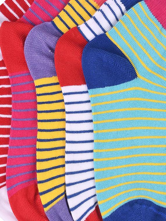 multi colored cotton sock - 17602186 - Zoom Image - 4