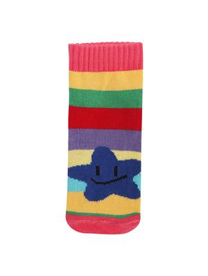 multi colored cotton sock - 17602187 - Standard Image - 3