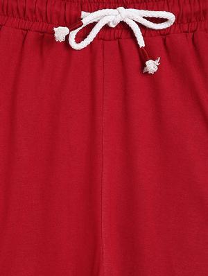 red cotton track wear - 17602888 - Standard Image - 3