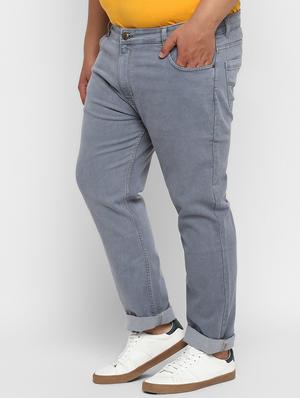 grey light washed denim jeans - 17603105 - Standard Image - 2