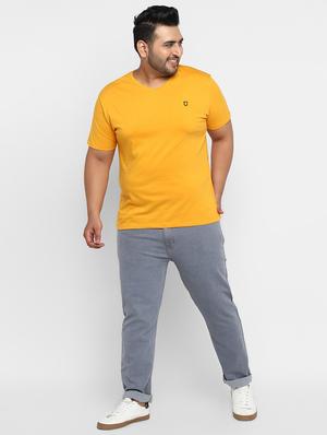 grey light washed denim jeans - 17603105 - Standard Image - 4