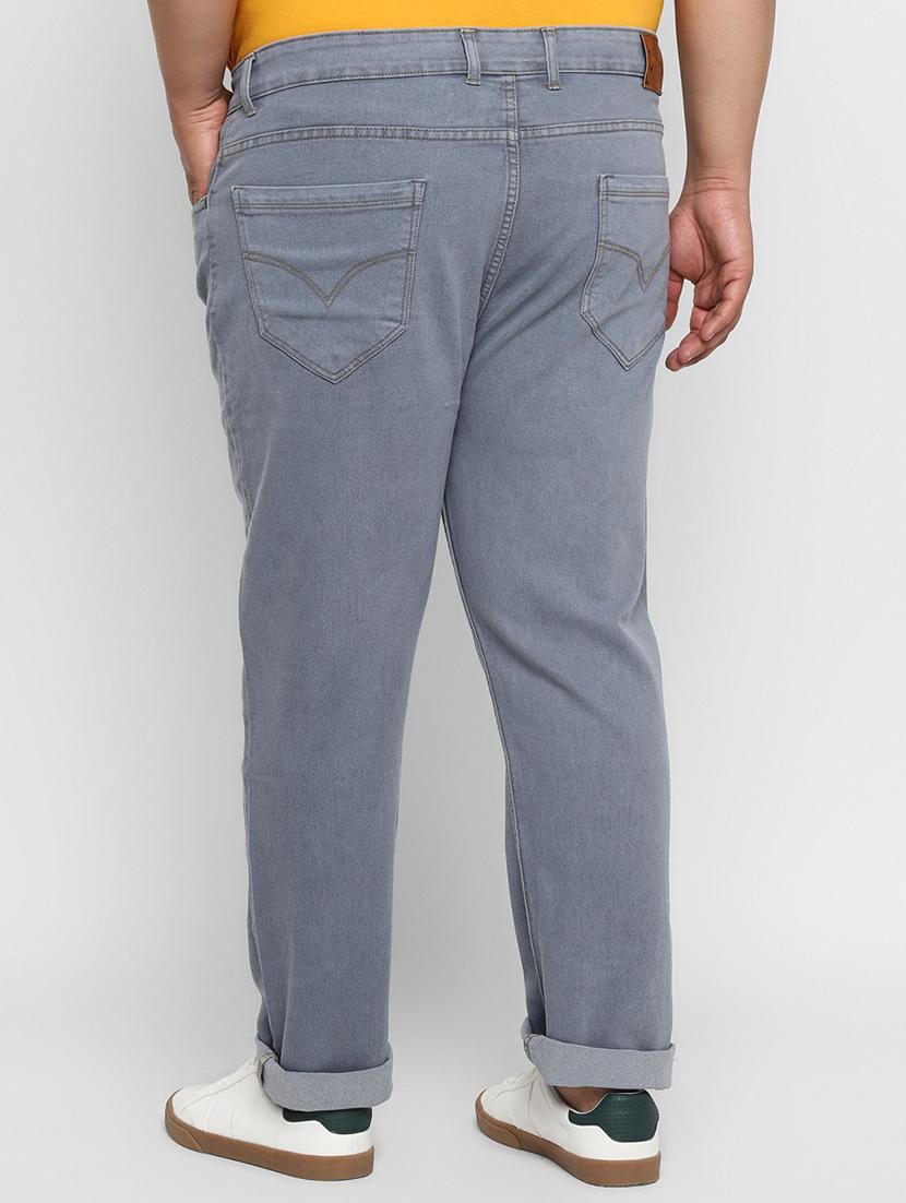 grey light washed denim jeans - 17603105 - Zoom Image - 3