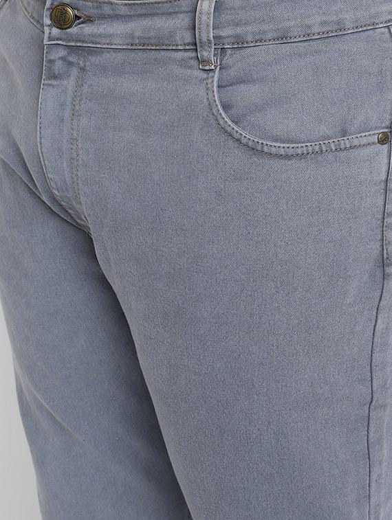grey light washed denim jeans - 17603105 - Zoom Image - 5