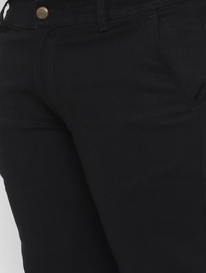 black plain denim jeans - 17603107 - Standard Image - 5