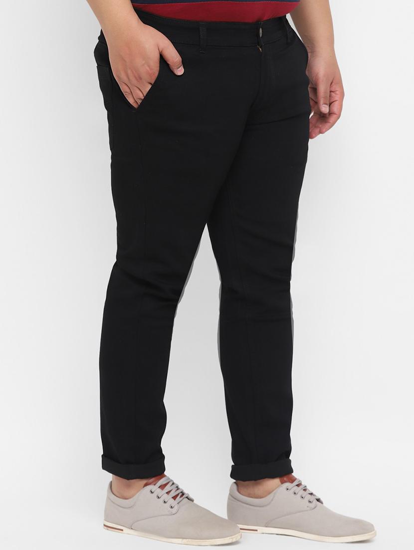 black plain denim jeans - 17603107 - Zoom Image - 2