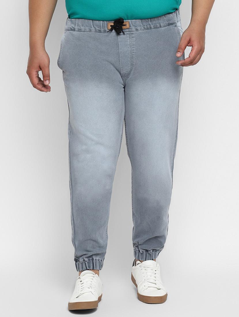 grey washed jogger - 17603108 - Zoom Image - 1