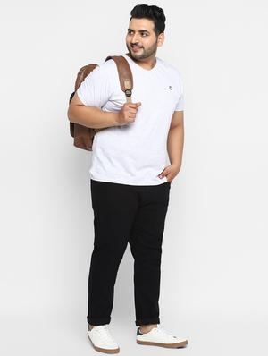 black plain denim jeans - 17603110 - Standard Image - 4