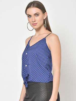 cami neck printed top - 17603181 - Standard Image - 2
