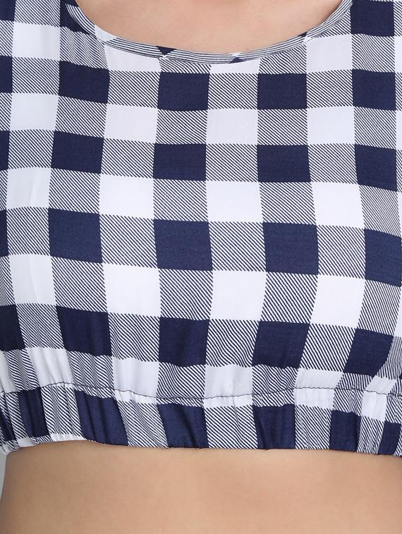 round neck crop top - 17603182 - Zoom Image - 5