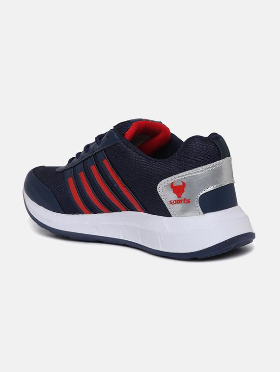navy mesh sport shoes - 17603245 - Zoom Image - 3