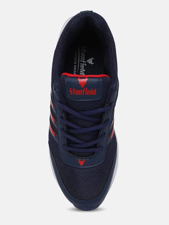 navy mesh sport shoes - 17603245 - Zoom Image - 4