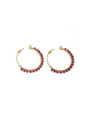 red copper balli earring - 17603307 - Standard Image - 3