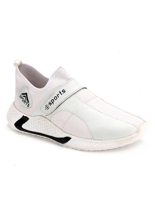 white slip on shoes - 17603336 - Standard Image - 1