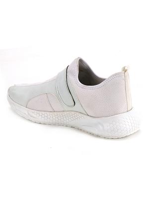 white slip on shoes - 17603336 - Standard Image - 3