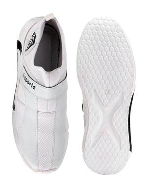 white slip on shoes - 17603336 - Standard Image - 4