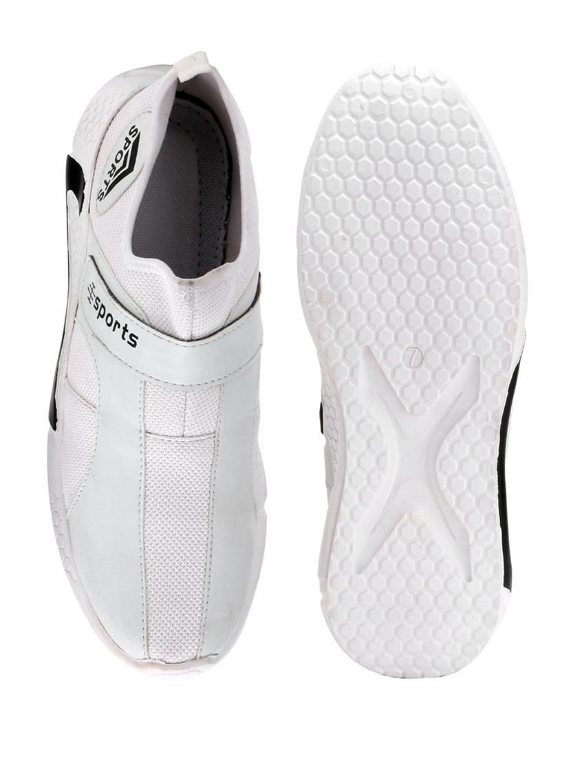 white slip on shoes - 17603336 - Zoom Image - 4