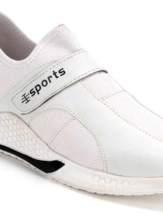 white slip on shoes - 17603336 - Zoom Image - 5