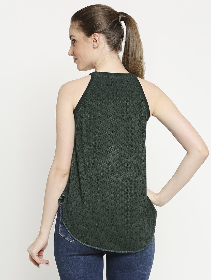 halter neck printed top - 17603348 - Zoom Image - 3