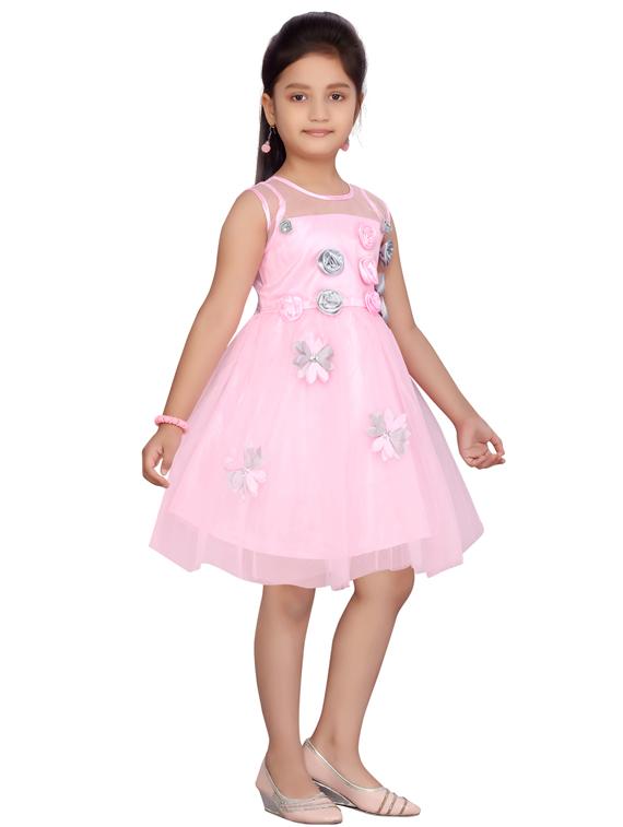 pink net frock - 17603377 - Zoom Image - 2
