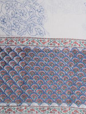 printed unstitched suit - 17603453 - Standard Image - 4