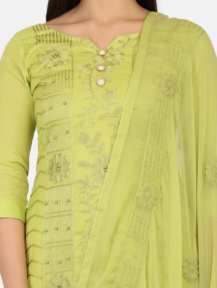embroidered unstitched suit - 17603460 - Zoom Image - 3