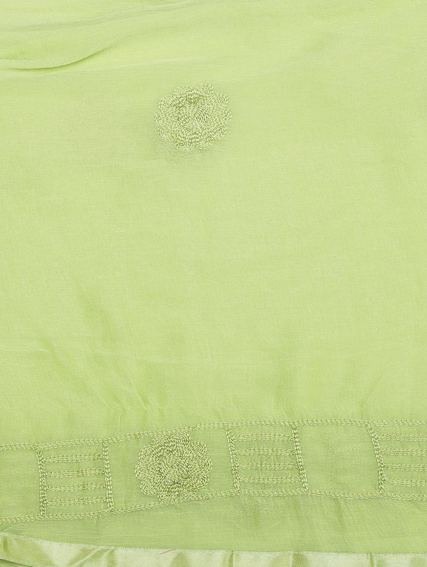 embroidered unstitched suit - 17603460 - Zoom Image - 4