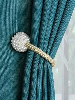 1pair curtain tiebacks clips - 17605079 - Standard Image - 4
