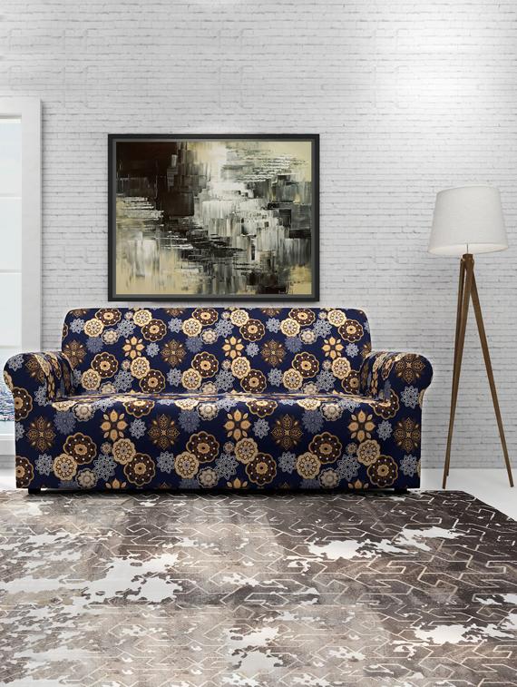 spandex & polyester fabric big elasticity perfect size sofa slipcover- dimensions: 185 cm-230 cm (width) - 17605083 - Zoom Image - 1