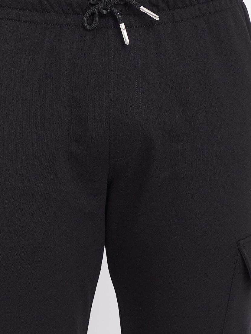 black solid track pant - 17605150 - Zoom Image - 6