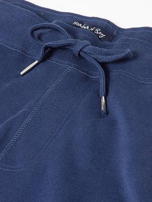 blue solid full length track pant - 17605152 - Standard Image - 5