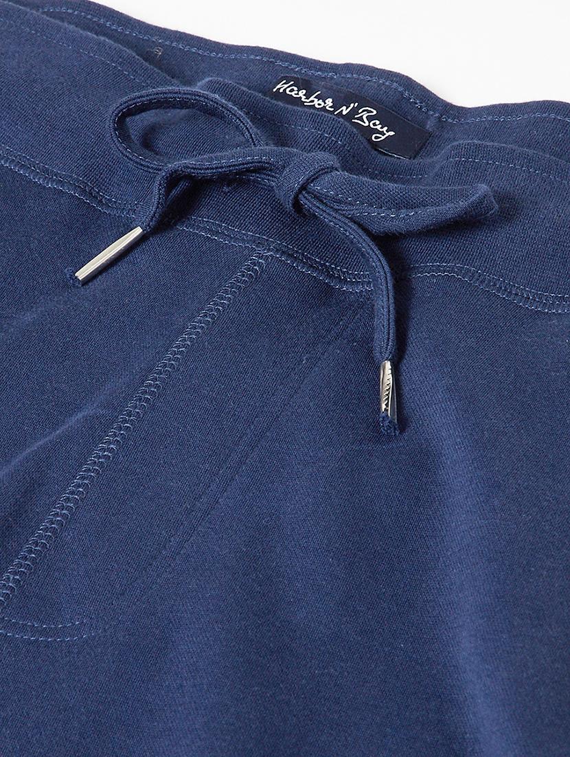 blue solid full length track pant - 17605152 - Zoom Image - 5