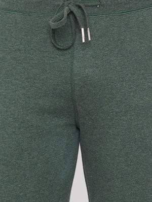 green solid full length track pant - 17605154 - Standard Image - 6