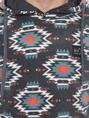 grey printed sweatshirt - 17605160 - Standard Image - 5