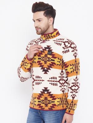 off white all over print sweatshirtt - 17605166 - Standard Image - 2