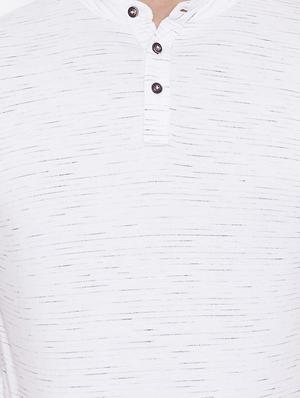 white melange t-shirt - 17605169 - Standard Image - 5
