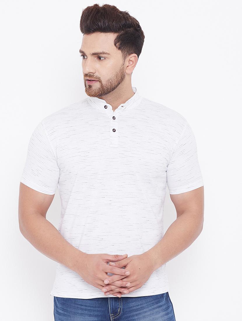 white melange t-shirt - 17605169 - Zoom Image - 1