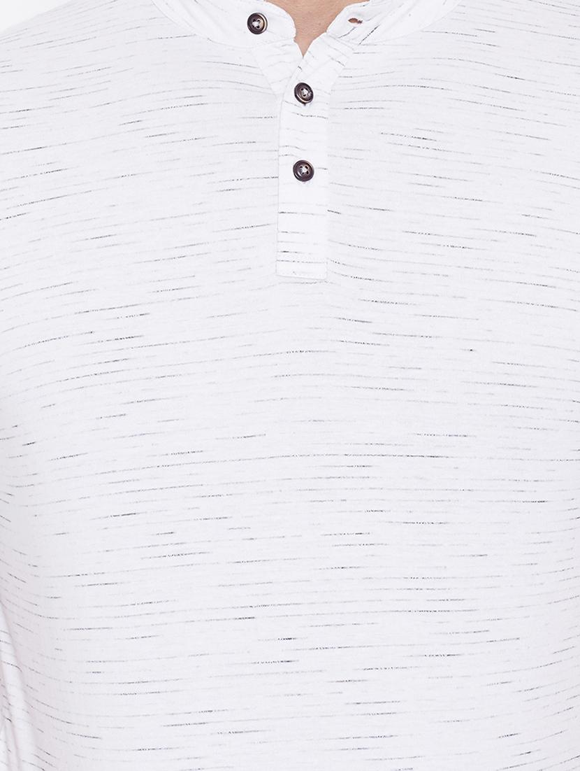 white melange t-shirt - 17605169 - Zoom Image - 5