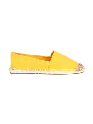 yellow jute slip on loafers - 17607189 - Standard Image - 2