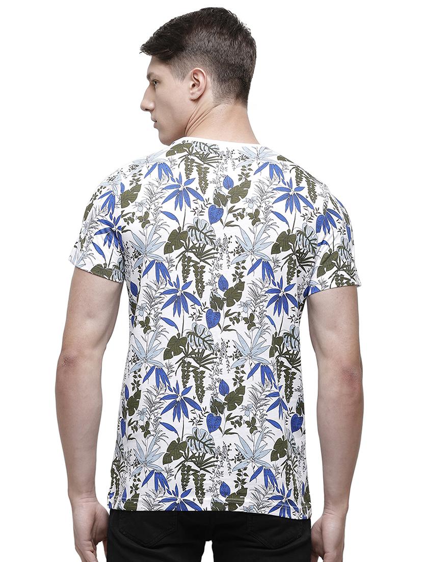 white printed pocket t-shirt - 17607711 - Zoom Image - 3