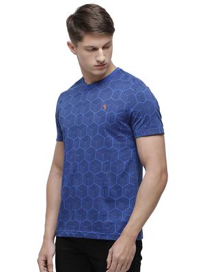 blue printed t-shirt - 17607716 - Standard Image - 2